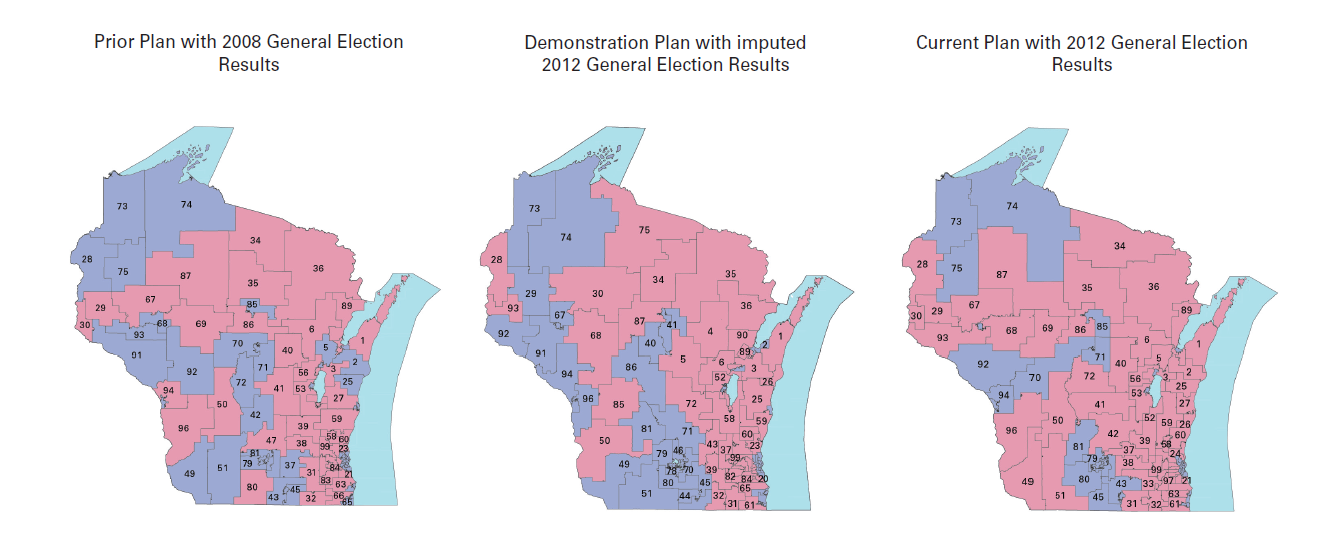 Gerrymander map